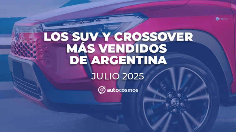 Los SUV y crossover más vendidos de Argentina en julio de 2025
