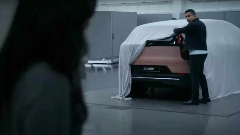 Volvo mostró un adelanto de su nuevo SUV EX60