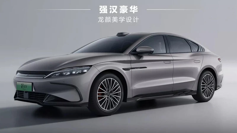 BYD Han 2025 estrena diseño y sistema LiDAR mejorado