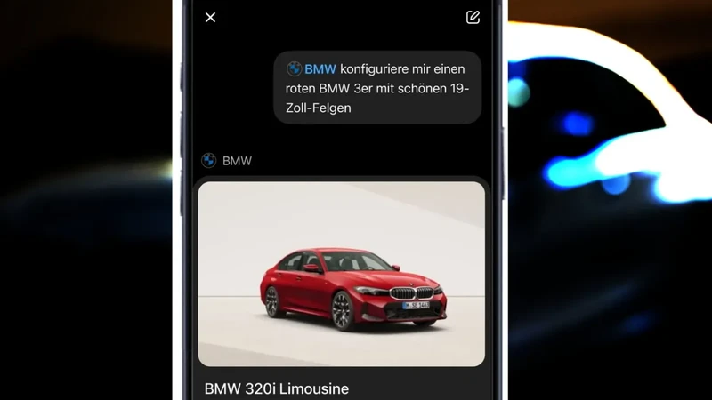 BMW integra ChatGPT para configurar autos con inteligencia artificial