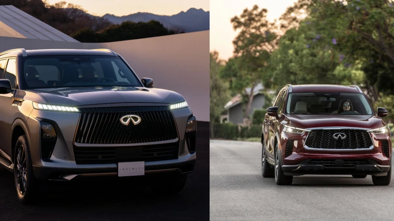 Infiniti QX80 y QX60 son premiados por su elevada seguridad en las pruebas del IIHS