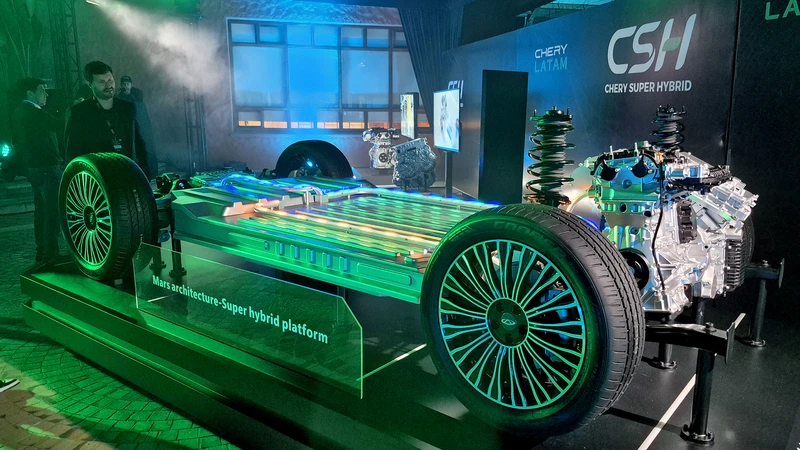 Así funciona la tecnología híbrida que usan los autos chinos