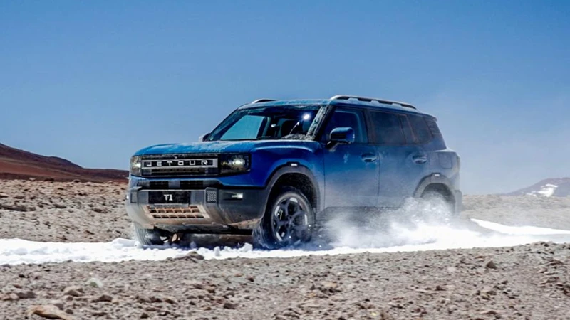 Jetour T1 prueba sus capacidades off-road en los Andes