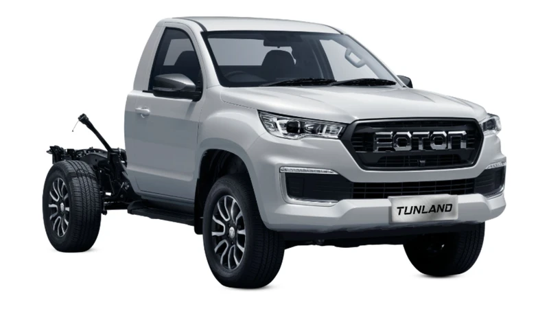 Foton Tunland G7 Gasolina Chasís 2026 llega a México, lista para el trabajo, este es su precio