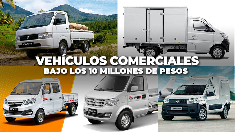 Los vehículos comerciales bajo 10 millones de pesos en Chile