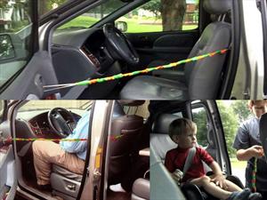 Niño de 12 años diseña sistema para que los padres no olviden a los hijos en el auto