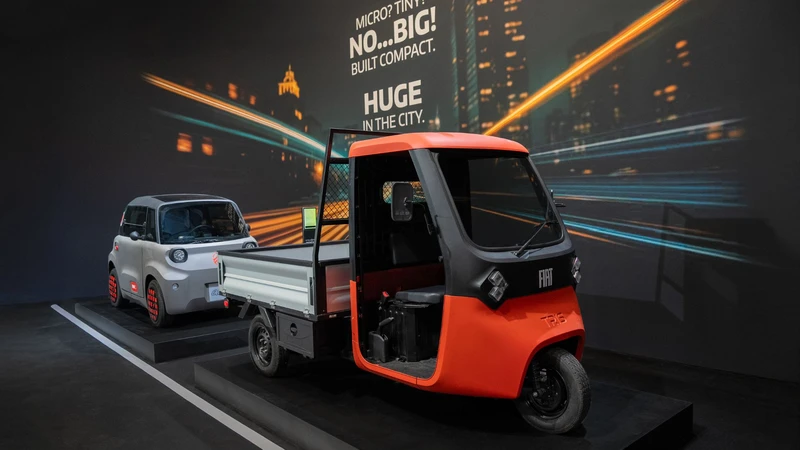 FIAT Professional TRIS es la punta de lanza eléctrica de Stellantis en micromovilidad