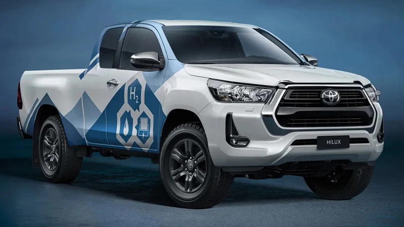 Toyota Hilux a hidrógeno ¿Será el futuro de la pickup?