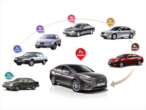 Conoce las 7 generaciones del Hyundai Sonata