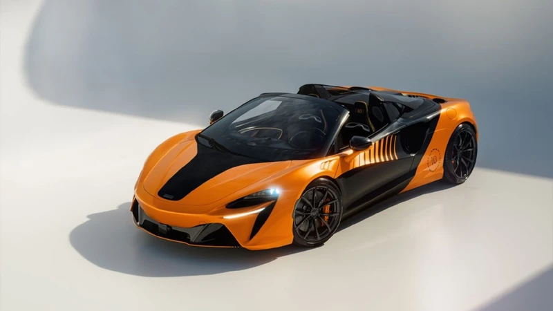McLaren Artura Spider MCL39 Championship Edition: superdeportivo que celebra el doble título de F1