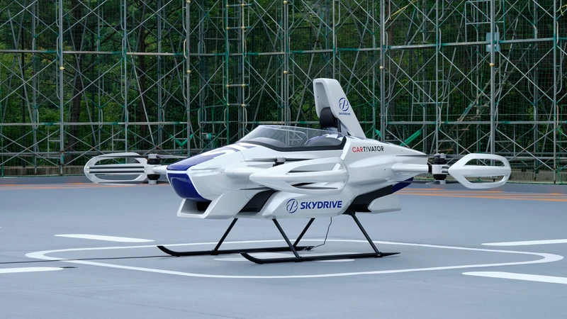 SkyDrive, empresa socia de Suzuki, tiene todo listo para comercializar autos voladores