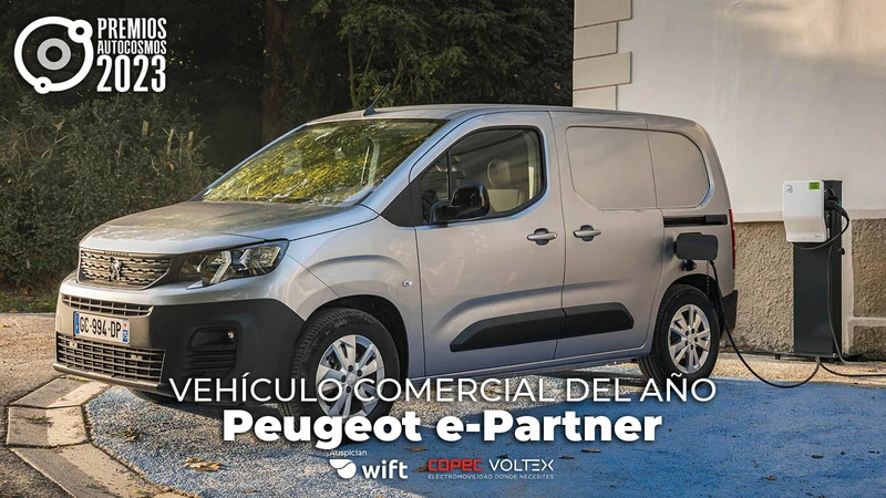 Premios Autocosmos 2023: el Peugeot e-Partner es el Vehículo Comercial del Año