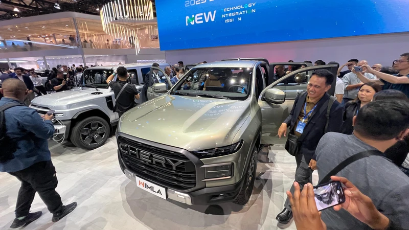 Shanghai 2025: Chery presenta su nueva pick-up mediana Himla, apuntando al mercado de Latinoamérica
