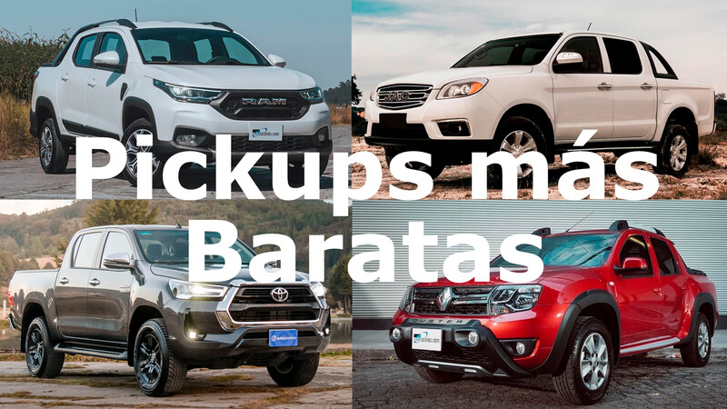 Las 10 pickups más baratas en México en 2021