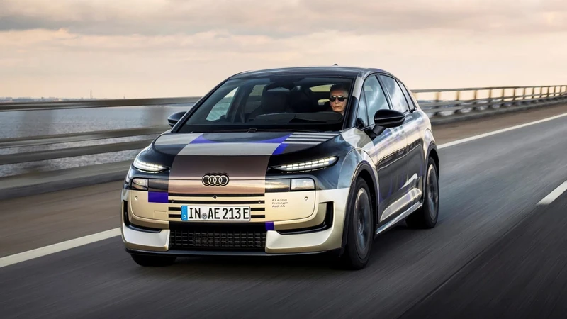 El Audi A2 e-tron deslumbra por la eficiencia prometida