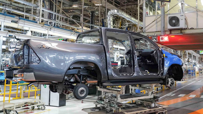 Toyota reanuda la producción en su planta de Zárate