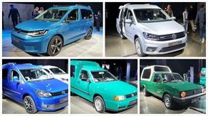 Estas son todas las generaciones del Volkswagen Caddy