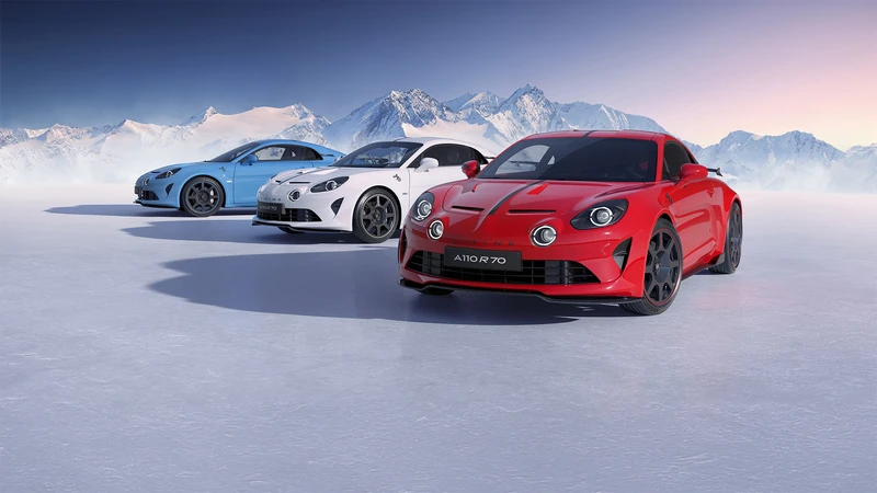 Alpine A110 R70: el ligero coupé francés se despide con una edición especial