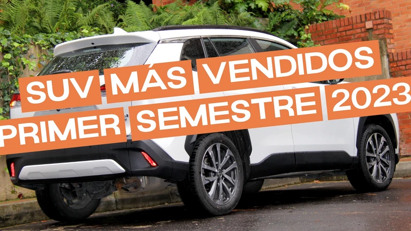 SUV más vendidos en Colombia I semestre del 2023