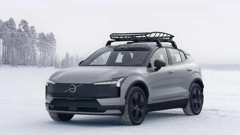 Volvo EX30 Cross Country: la exitosa camioneta eléctrica queda lista para la aventura off-road