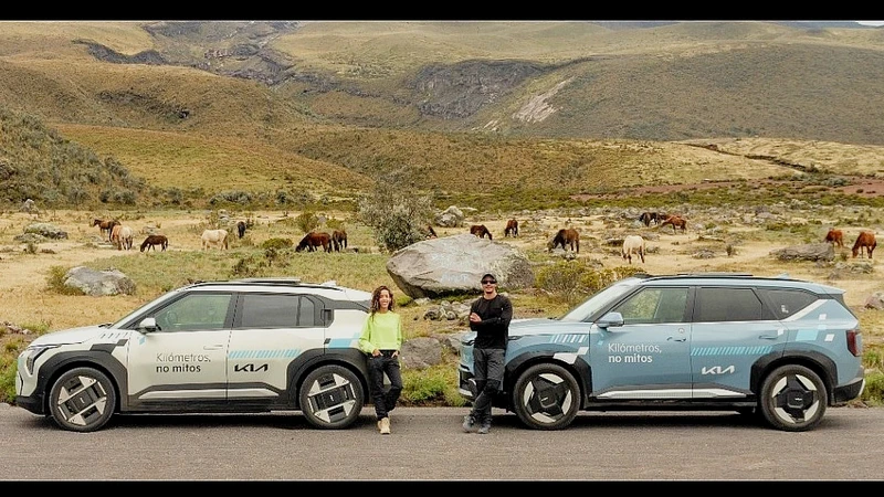 Kia EV3 cruza los Andes en una travesía eléctrica de 1.700 km entre Colombia y Ecuador