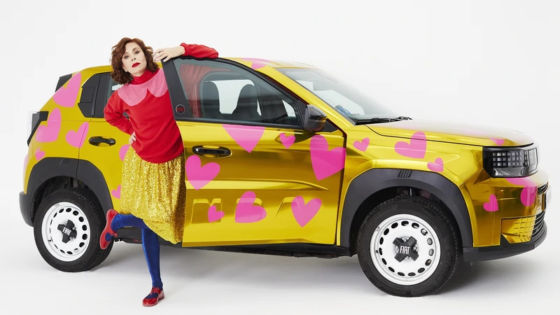 Fiat Grande Panda se viste de Agatha Ruiz de la Prada