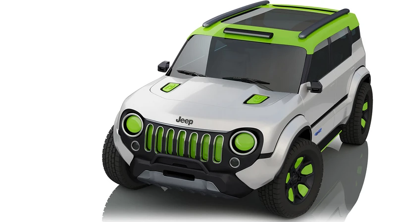 ¿Te gustaría que sea así el nuevo Jeep Renegade eléctrico?