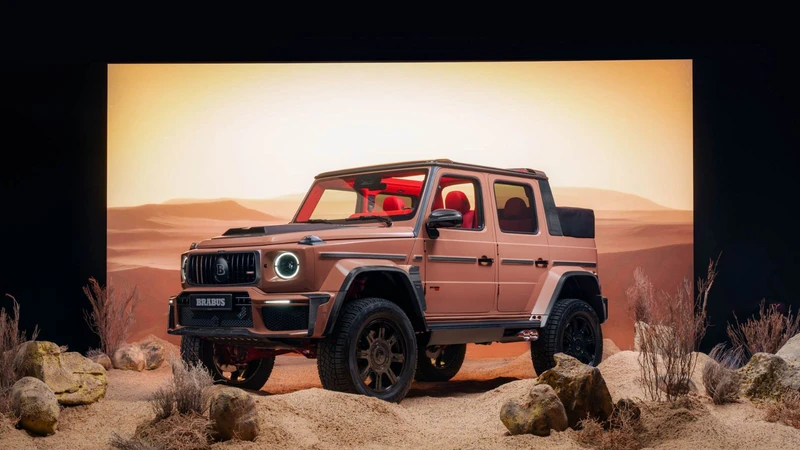 Brabus 800 Cabrio: así se transforma una Clase G en un descapotable brutal
