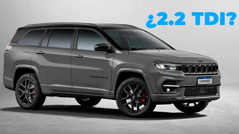 El Jeep Commander seguiría los pasos de la Toro y tendría un 2.2 turbodiésel