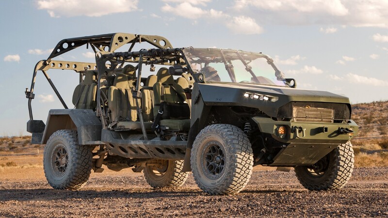 GM Defense ISV es un Chevrolet Colorado convertido para el Ejército de Estados Unidos