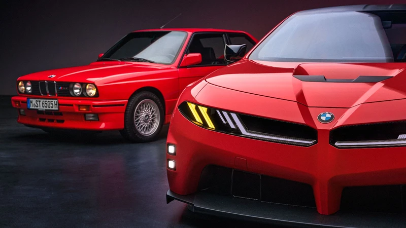 BMW muestra el conceptual del futuro M3 eléctrico