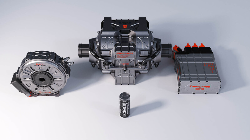 Quark y Terrier: así son los revolucionarios motores eléctricos de Koenigsegg