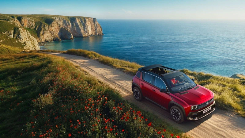 Renault presentó su R4 E-Tech Plein Sud: electromovilidad a cielo abierto