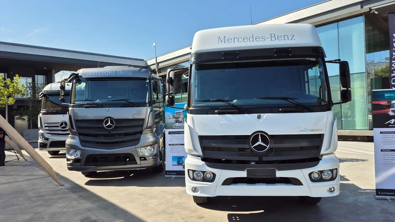 Kaufmann presentó su renovada línea de camiones Mercedes-Benz 2026
