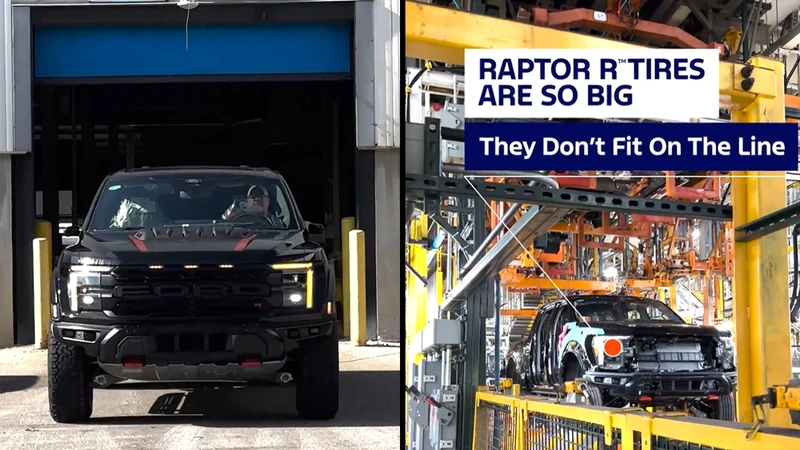 Video: Así se produce la Ford F-150 Raptor R 2024