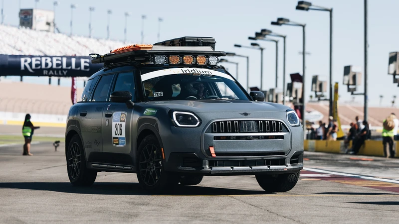 Mini Countryman Untamed Edition 2027 sube al podio en el Rebelle Rally 2026