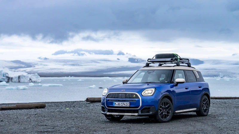 El MINI Countryman eléctrico superó un largo viaje todoterreno
