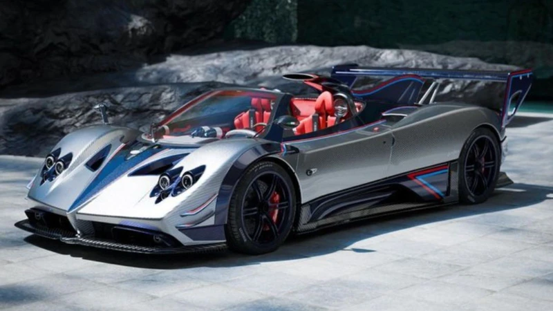 El Pagani Zonda Arrivederci un imán de miradas en Monterey Car Week