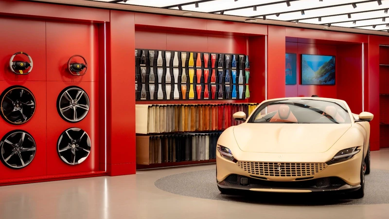Ferrari: conoce los detalles de la nueva imagen corporativa en sus concesionarios