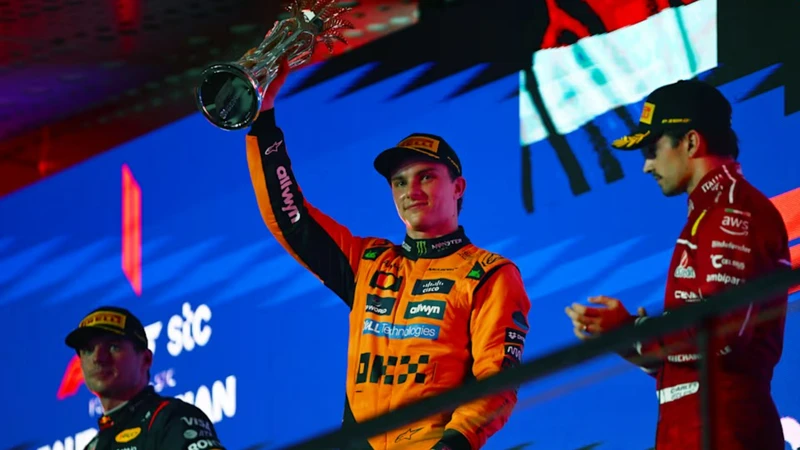 F1 2025: Oscar Piastri y un doble festejo en Arabia Saudita