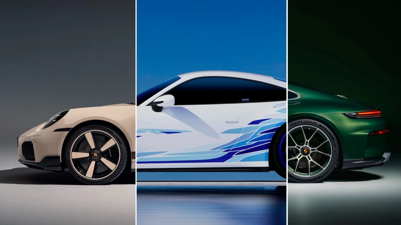 Porsche presenta tres ediciones especiales del 911 inspiradas en Japón, Kuwait y Reino Unido