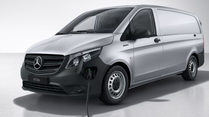 Mercedes-Benz eVito 2022, la van eléctrica se actualiza y recibe una nueva batería