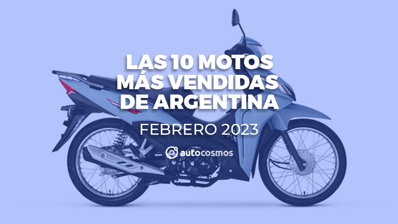 Las 10 motos más vendidas en Argentina en febrero de 2023