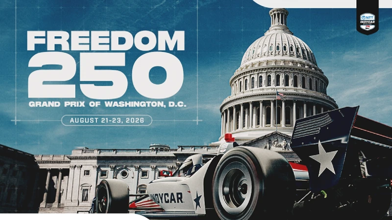 Trump impulsa una carrera de IndyCar en Washington para celebrar los 250 años de EE. UU.
