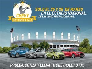 Chevrolet anuncia venta especial de modelos en el Estadio Nacional por este fin de semana