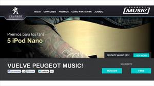 Concurso Peugeot Music: Inscripciones abiertas