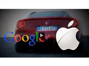 Video: Google y Apple luchan por instalarse en tu próximo auto