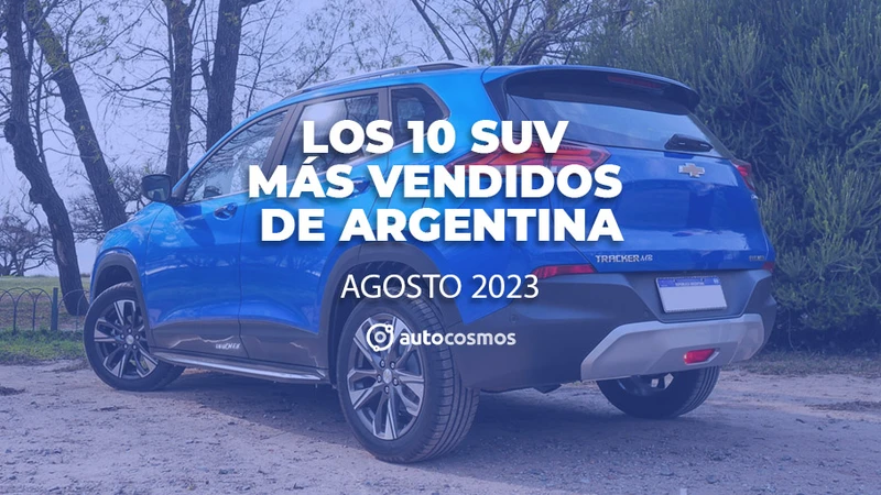 Los 10 SUV más vendidos de Argentina en agosto de 2023