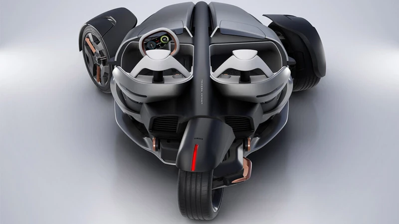 Yamaha Tricera, una reinterpretación de los vehículos tres ruedas
