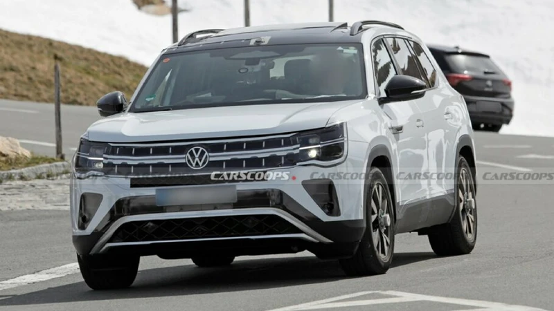 Volkswagen Teramont, la segunda generación se encuentra en fase de pruebas